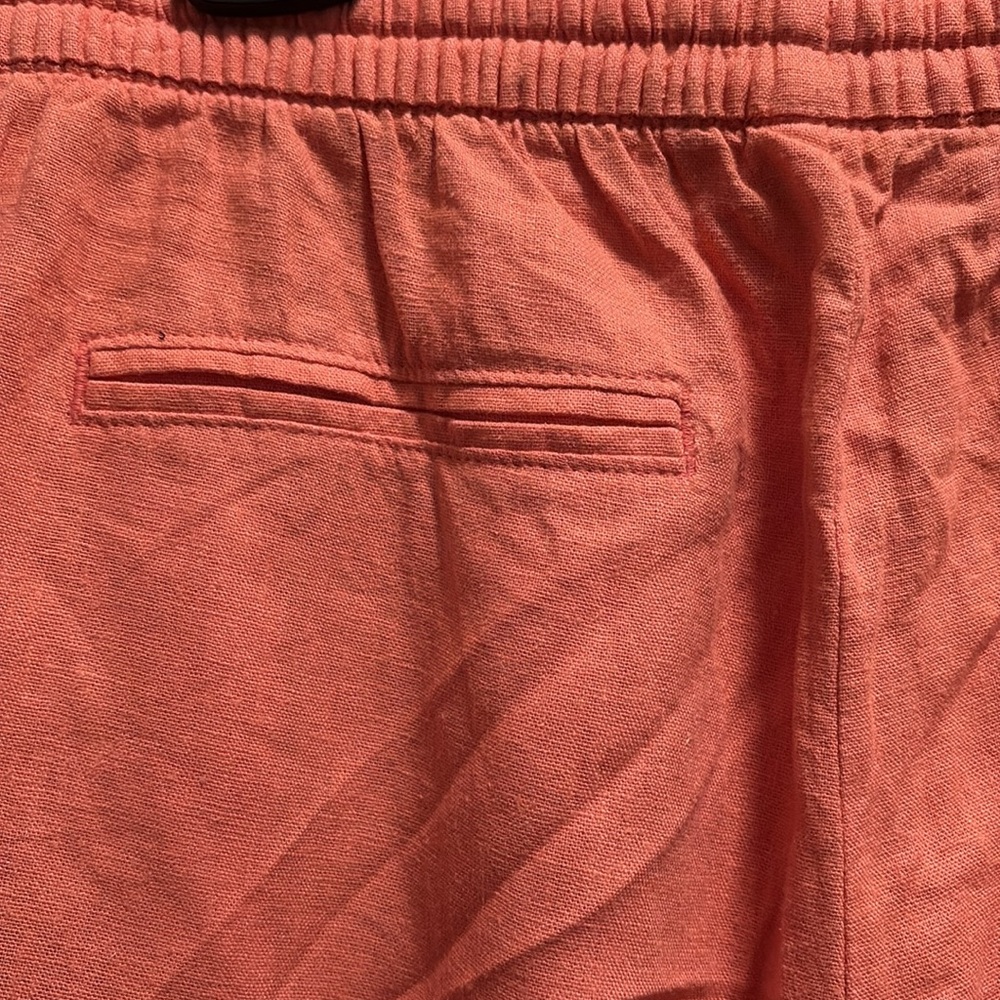 ‼️NWT‼️Old Navy Linen Shorts Coral - Picture 3 of 5